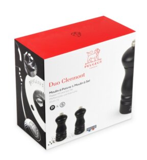 Day and Age Clermont Salt & Pepper Gift Set - Black (14cm)